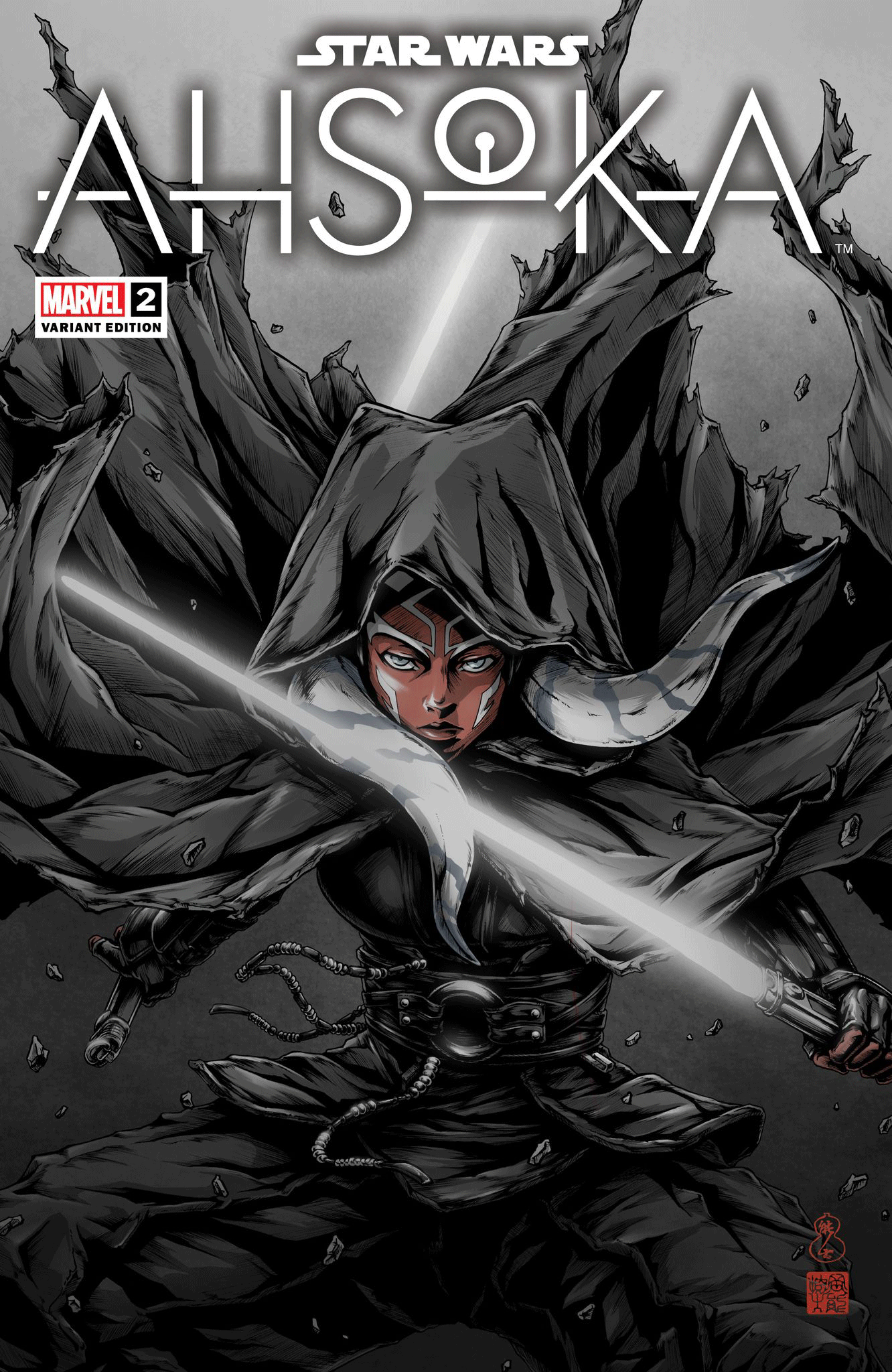 STAR WARS AHSOKA #2 | TAKASHI OKAZAKI LIMITED EDITION | RABBIT COMICS