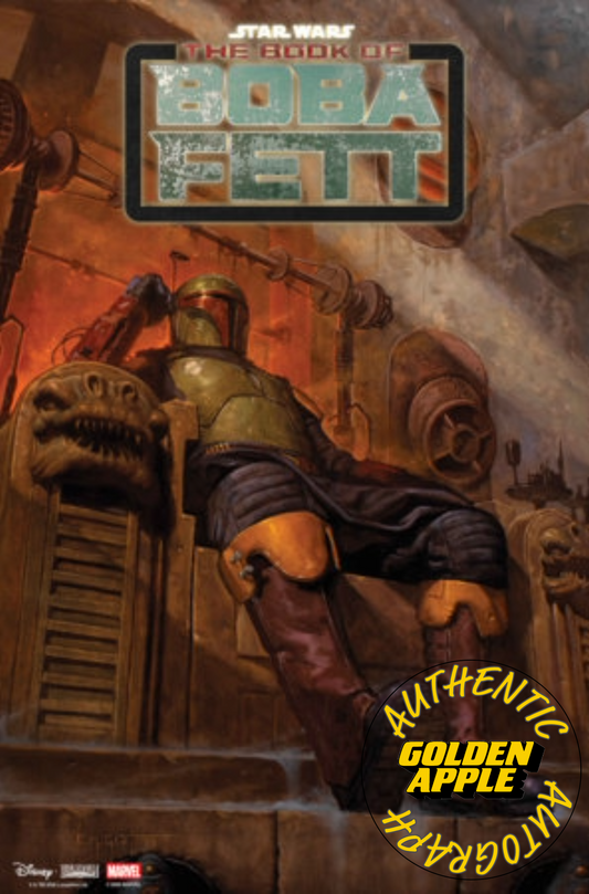 Star Wars The Book Of Boba Fett #1 B EM Gist SIGNED Rodney Barnes (09/09/2026) Marvel