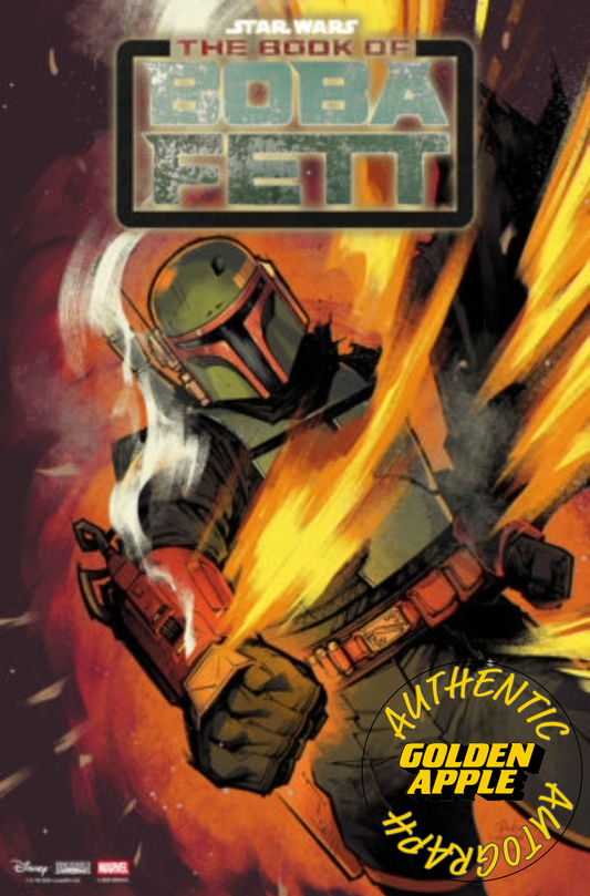 Star Wars The Book Of Boba Fett #1 C Rickie Yagawa Foil SIGNED Rodney Barnes (09/09/2026) Marvel