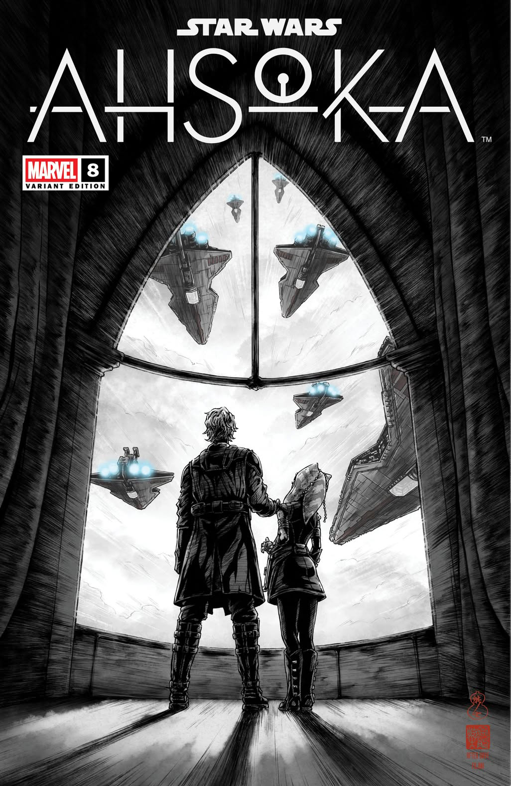 STAR WARS AHSOKA #8 | TAKASHI OKAZAKI LIMITED EDITION