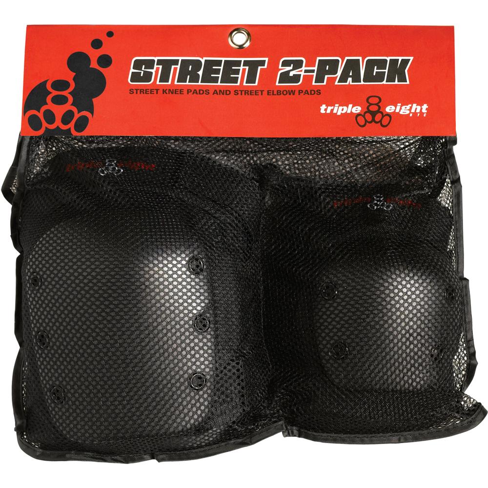 Triple Eight Street 2-PACK Elbow Pads / Knee Pads