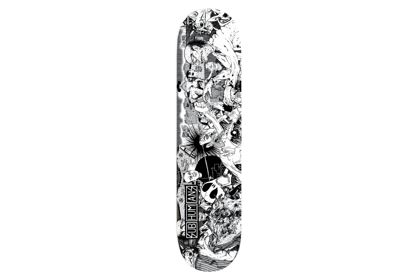 Volatile x Subhumans Pop Skateboard Deck