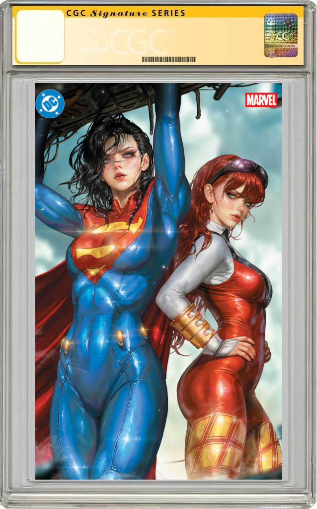 Dc Marvel Superman Spider-Man #1 (One Shot) Kyuyong Eom Virgin SIGNED Variant (03/25/2026) Dc CGC SS 9.8 - Golden Apple Comics