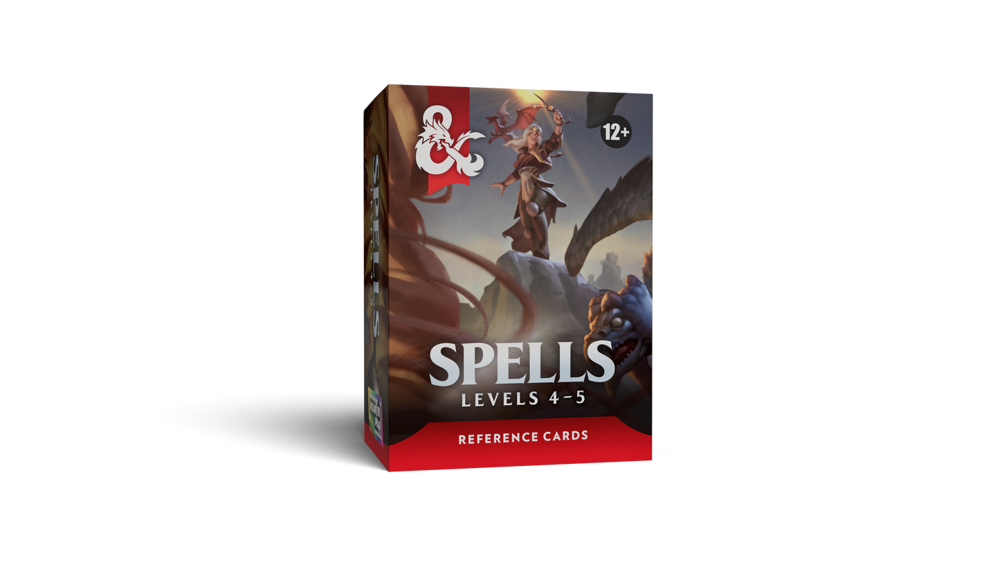 D&D: Reference Cards - Spells: Levels 3-4