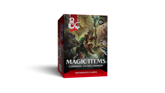 D&D: Reference Cards - Magic Items: Common and Uncommon