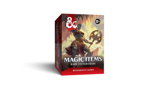 D&D: Reference Cards - Magic Items: Rare and Very Rare