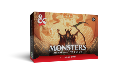 D&D: Reference Cards - Monsters: Animals and NPCs