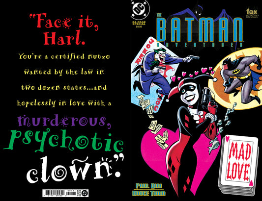 Batman Adventures Mad Love Special #1 (One Shot) Facsimile Edition B Bruce Timm Foil Variant (02/18/2026) Dc - Golden Apple Comics