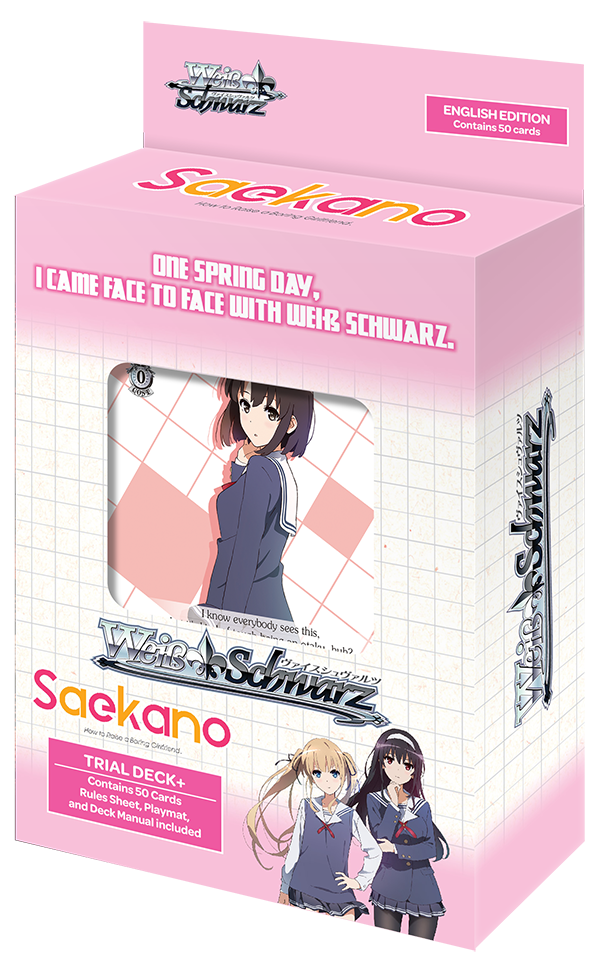 Weiss Schwarz: Saekano - How to Raise A Boring Girlfriend Trial Deck+