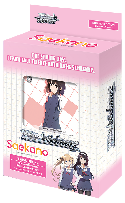 Weiss Schwarz: Saekano - How to Raise A Boring Girlfriend Trial Deck+