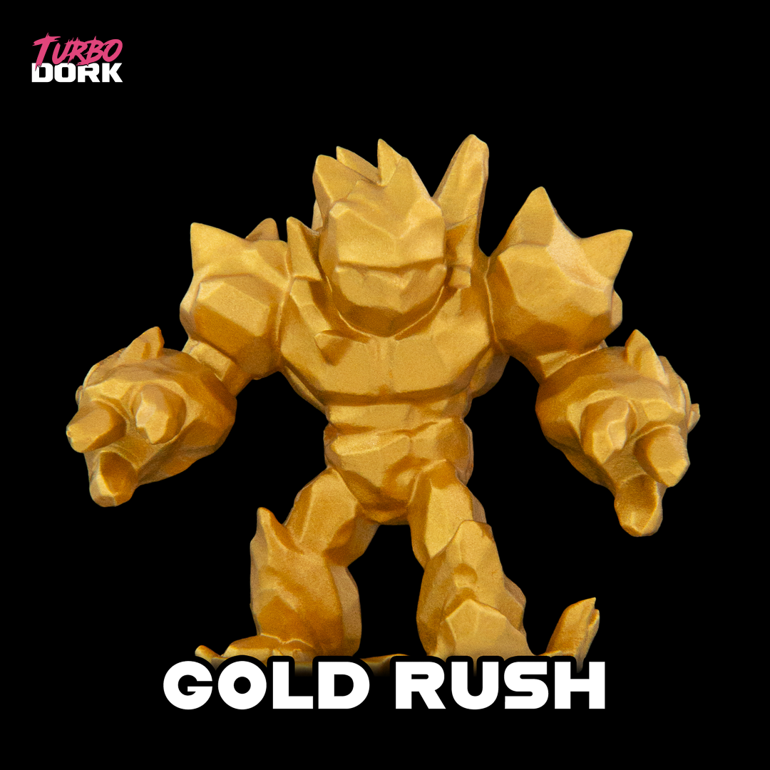 Turbo Dork: Metallic Acrylic Paint - Gold Rush - Golden Apple Comics