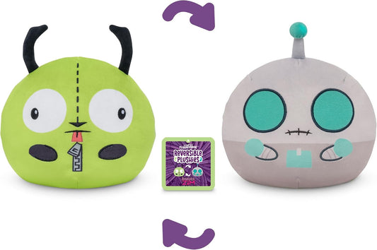 TeeTurtle Reversible Plushie: Invader Zim - Gir - Golden Apple Comics