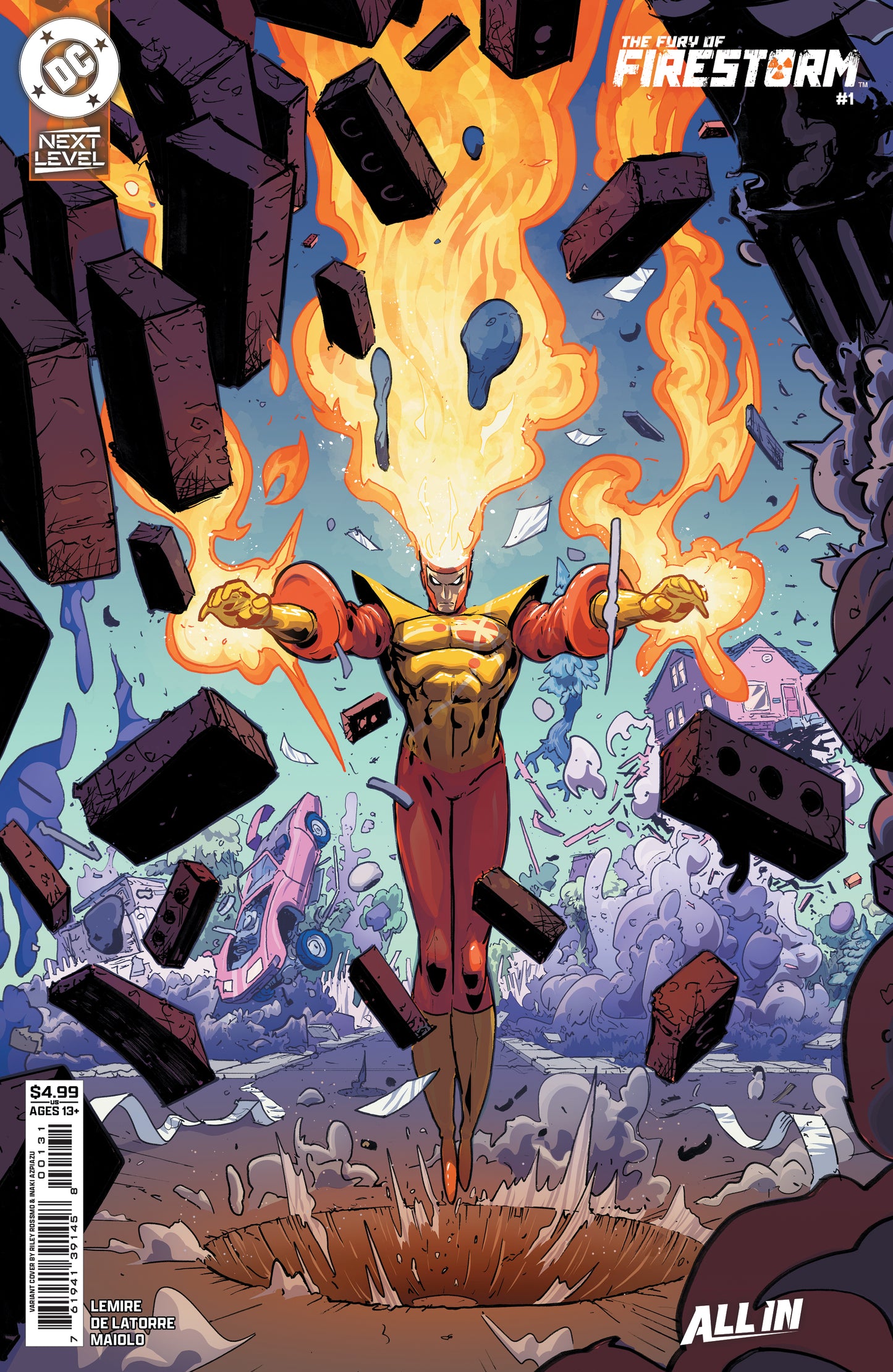 Fury Of Firestorm #1 (Of 6) B Riley Rossmo Variant (04/08/2026) Dc - Golden Apple Comics
