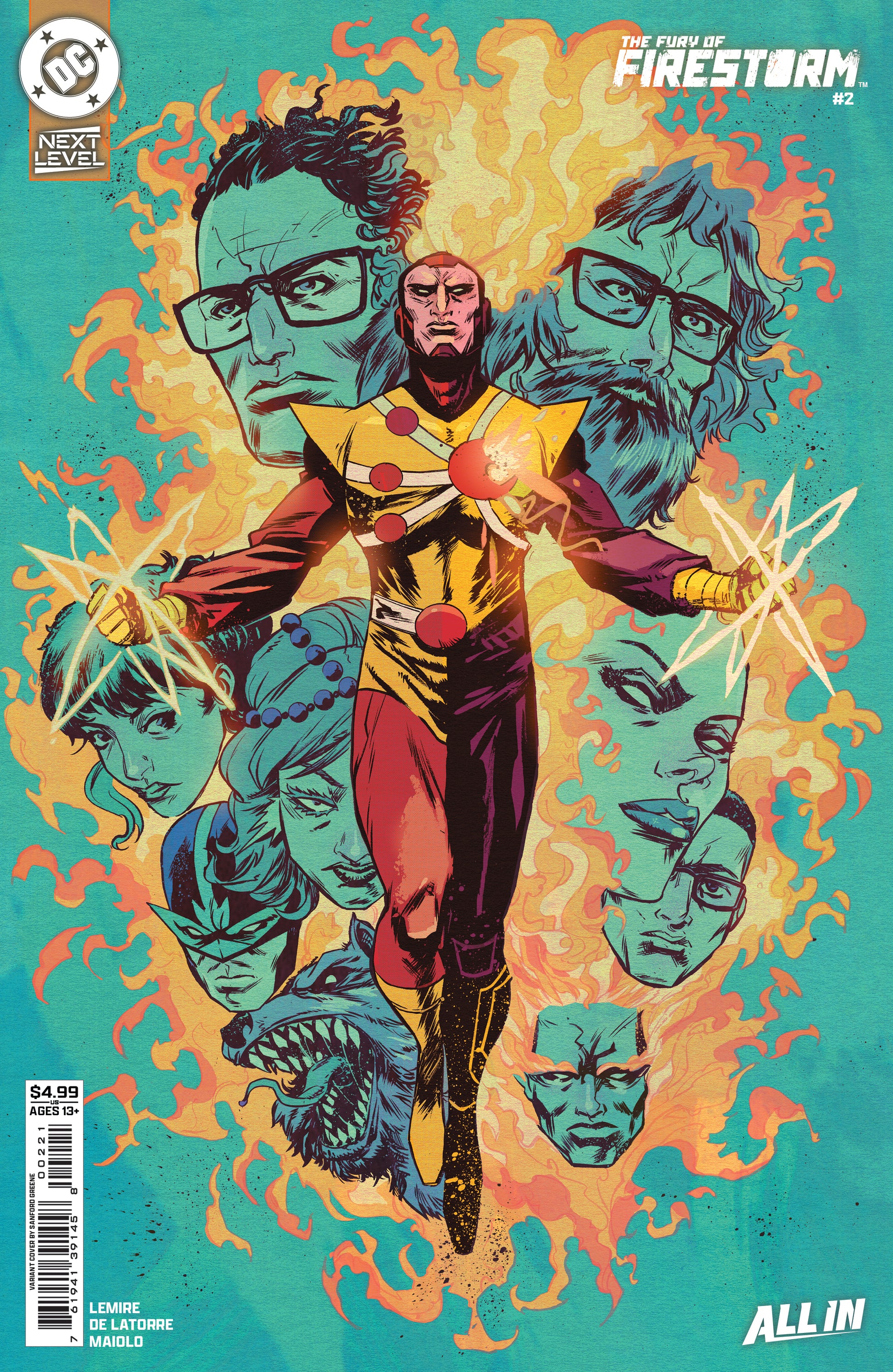 Fury Of Firestorm #2 (Of 6) B Sanford Greene Variant (05/13/2026) Dc - Golden Apple Comics