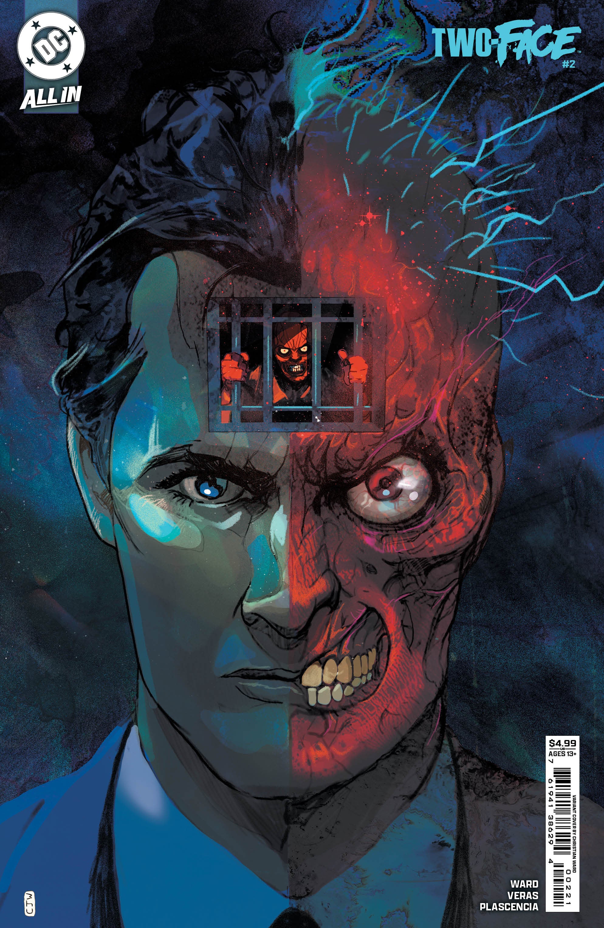 Two-Face #2 (Of 6) B Christian Ward Variant (01/01/2025) Dc