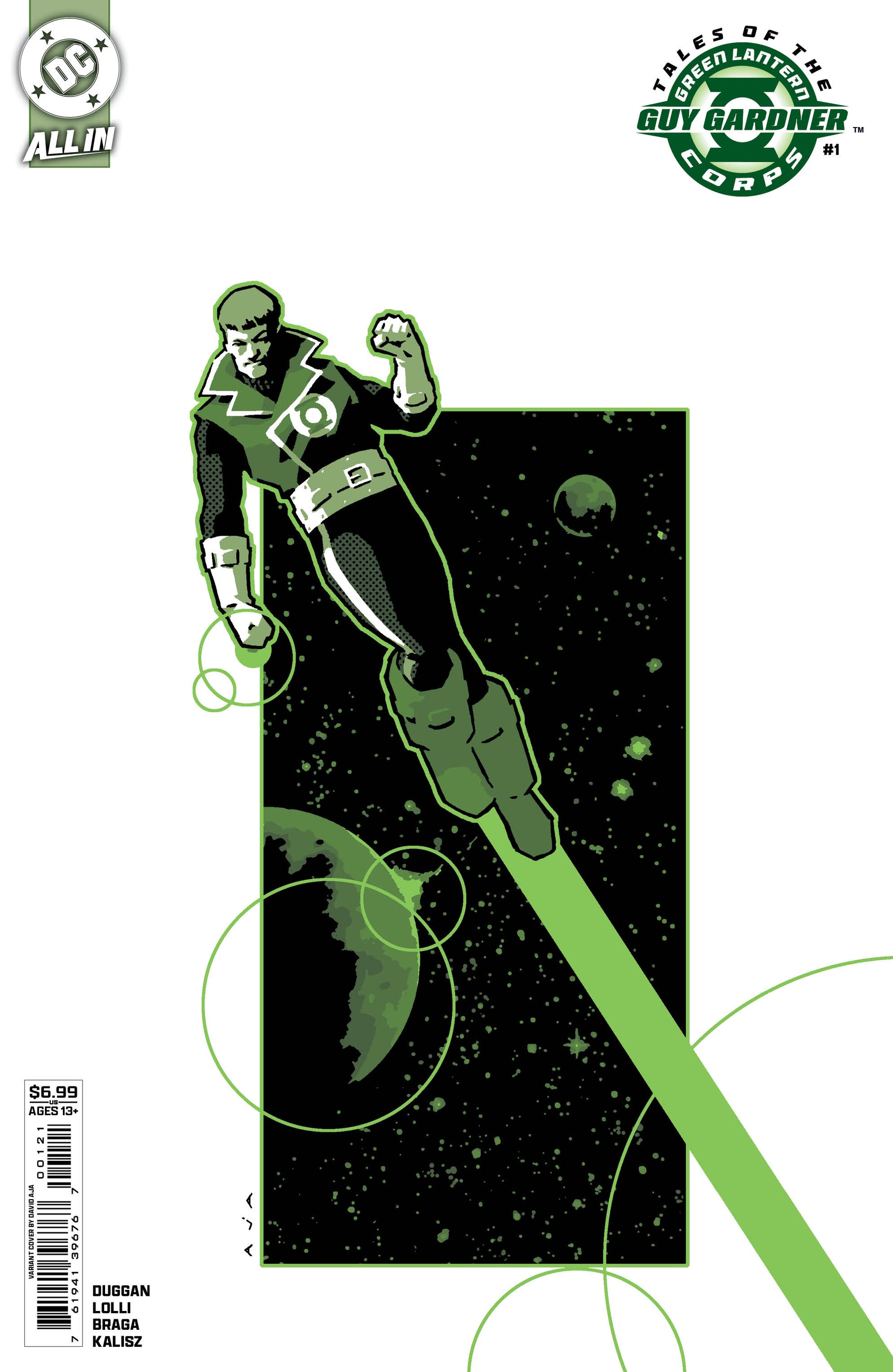 Tales Of The Green Lantern Corps Guy Gardner #1 (One Shot) B David Aja Variant (05/06/2026) Dc - Golden Apple Comics