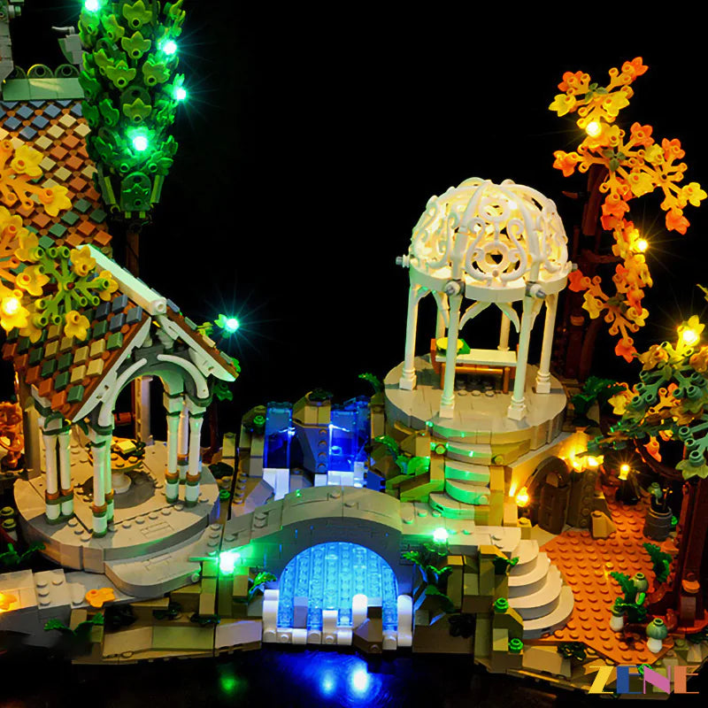 Light Kit for LEGO RIVENDELL: Lord of the Rings #10316