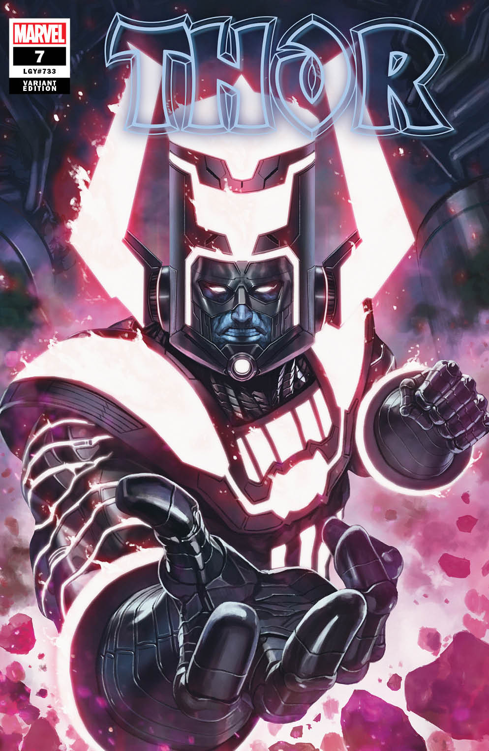 THOR #7 SSCO SKAN SRISUWAN BLACK WINTER GALACTUS TRADE DRESS VARIANT 2020