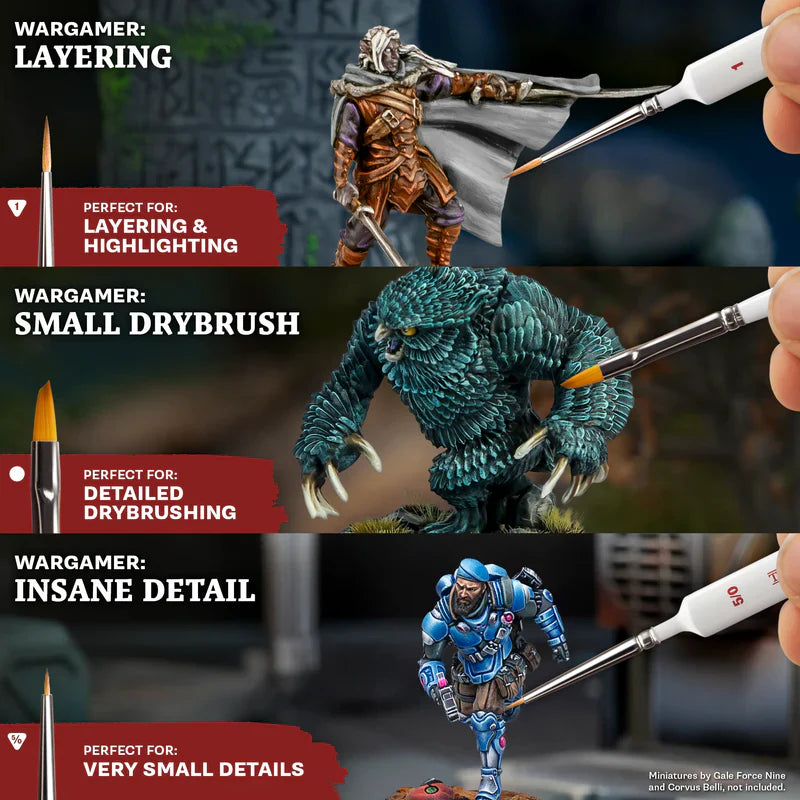 Army Painter Tools: Most Wanted Brush Set Box - Golden Apple Comics