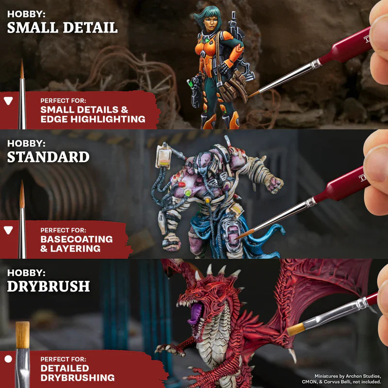 Army Painter Tools: Hobby Brush Starter Set Box - Golden Apple Comics
