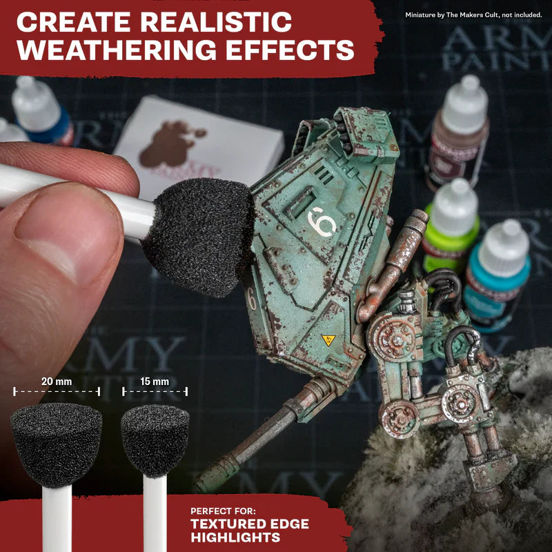 Army Painter Tools: Chipping Brush Set - Monster Edition - Golden Apple Comics