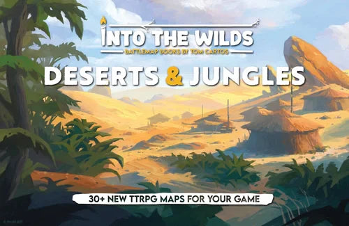 Into the Wilds Battlemap Books: Deserts & Jungles - Golden Apple Comics