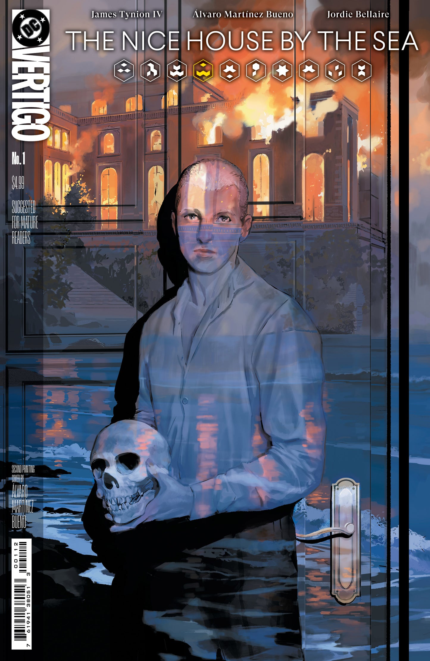 Nice House By The Sea #1 (Of 12) 2nd Print Alvaro Martinez Bueno Variant (11/20/2024) Dc Vertigo