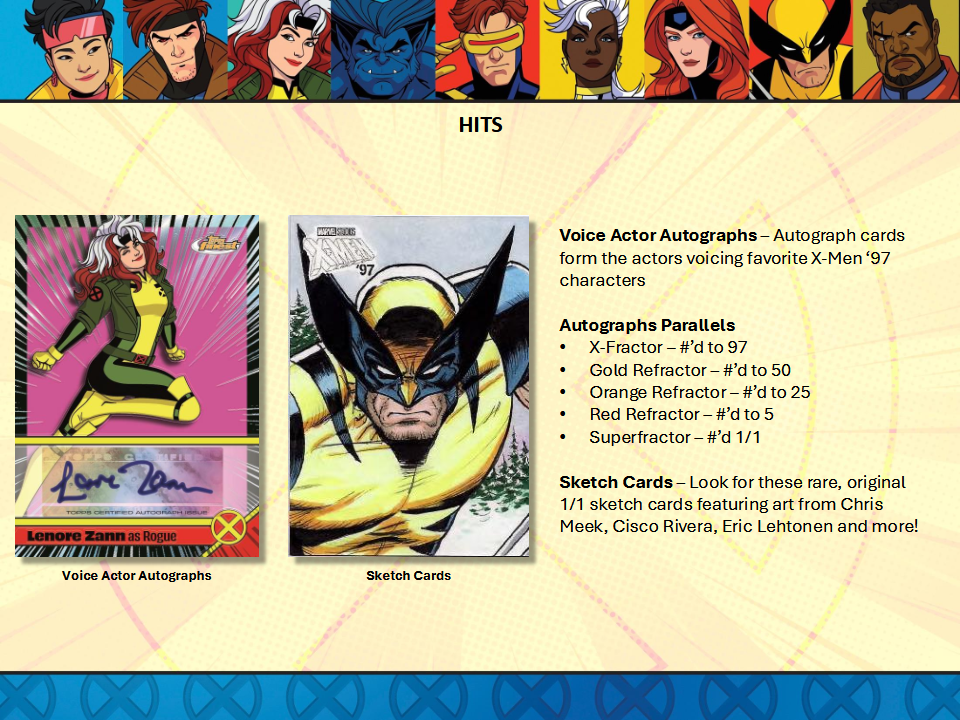 rare x men cards X-Men '97 Finest Hobby Box (Topps 2025)
