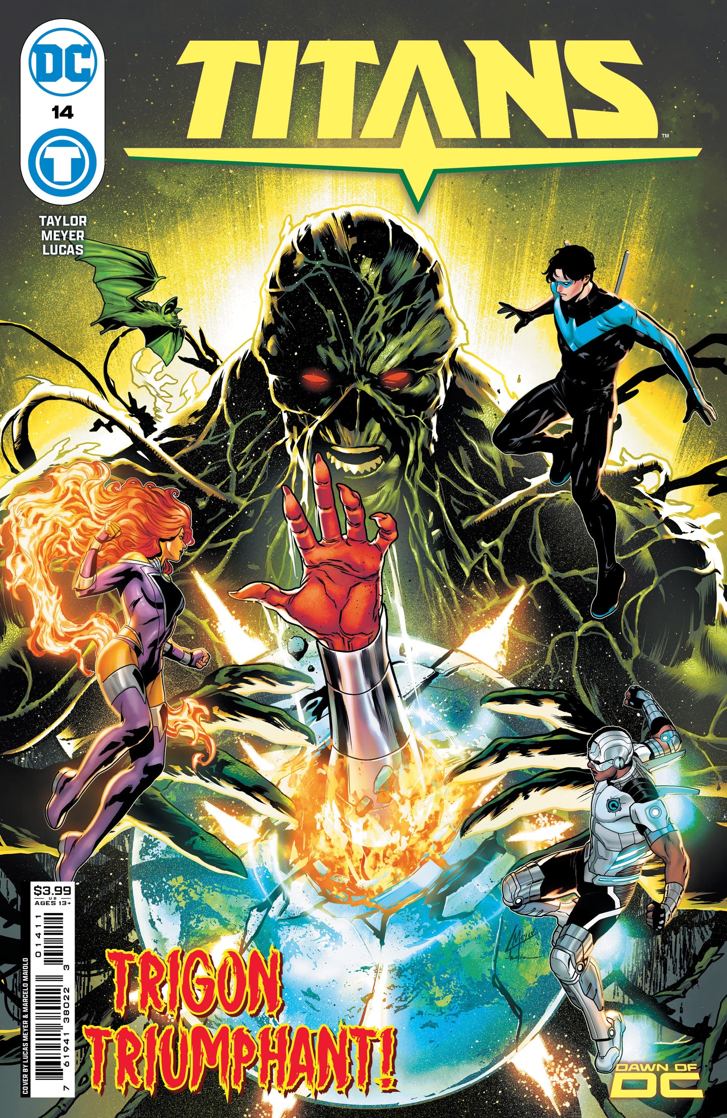 Titans #14 A Lucas Meyer Tom Taylor (08/21/2024) DC