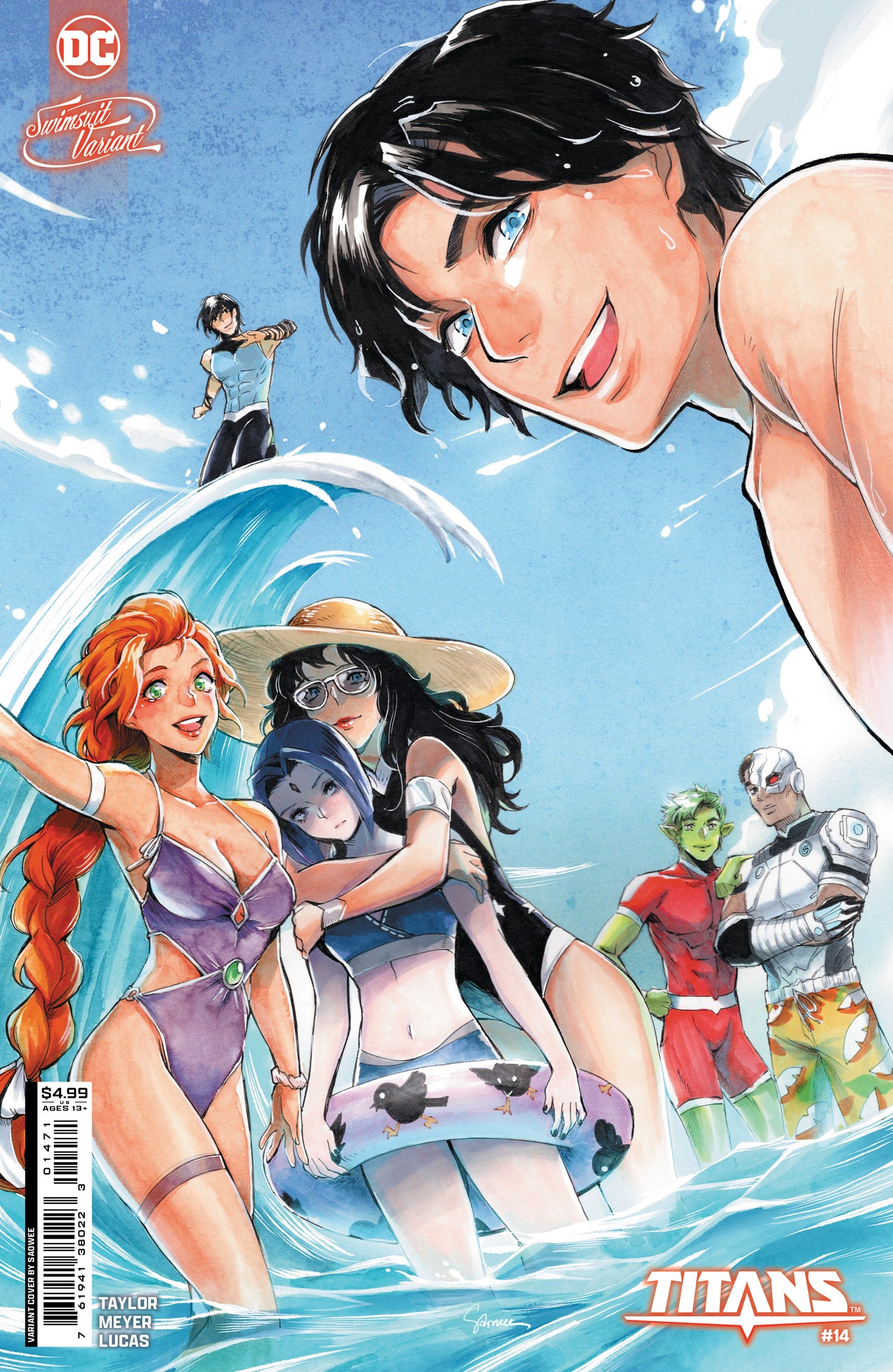 Titans #14 E Saowee Swimsuit Variant (08/21/2024) DC