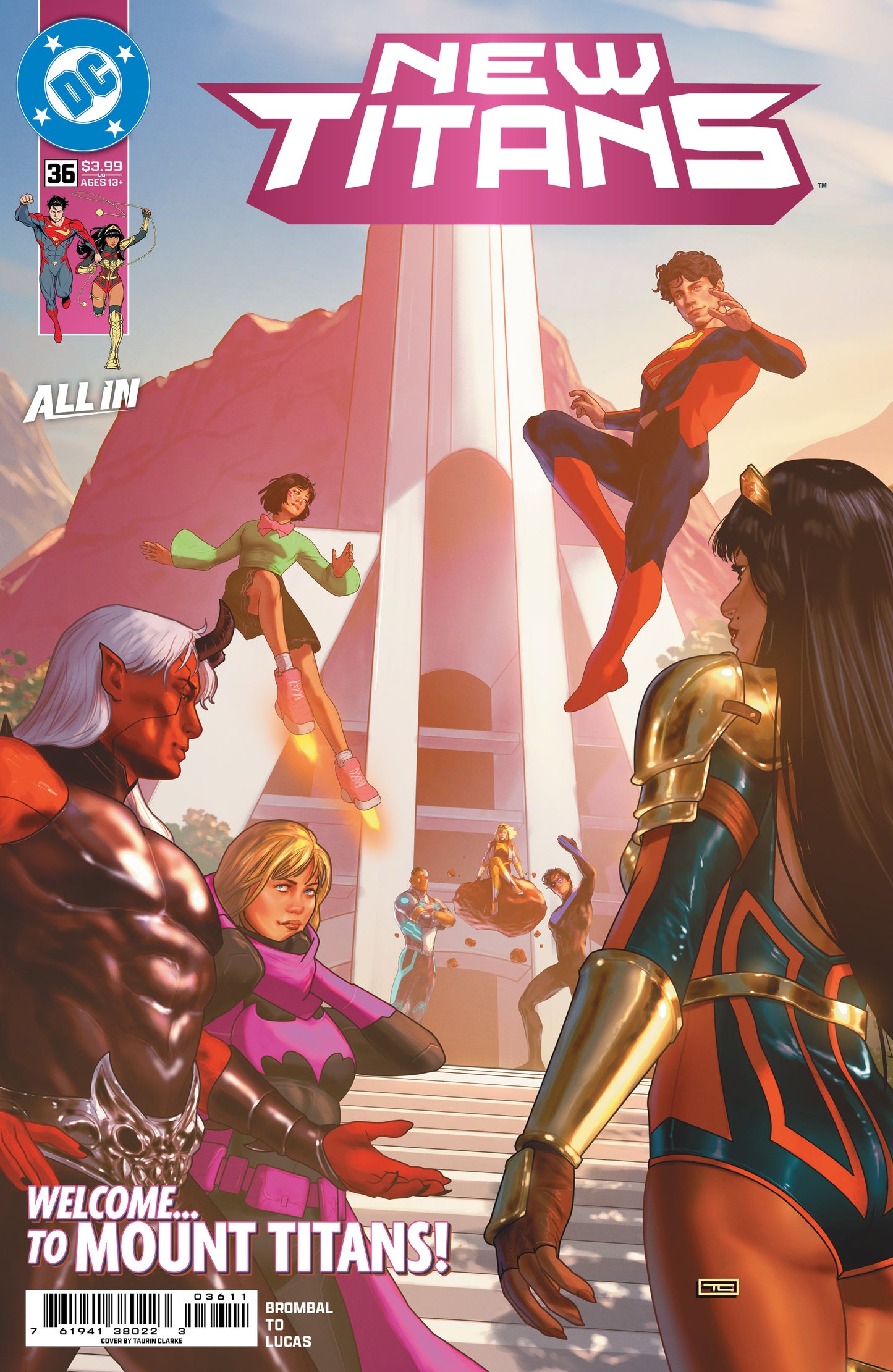 New Titans #36 A Taurin Clarke (06/17/2026) Dc - Golden Apple Comics