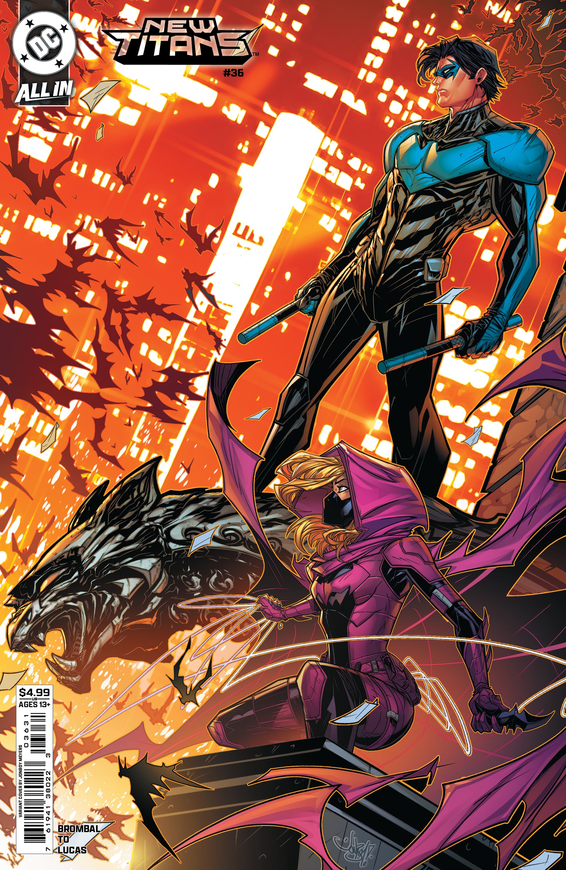 New Titans #36 C Jonboy Meyers Variant (06/17/2026) Dc - Golden Apple Comics