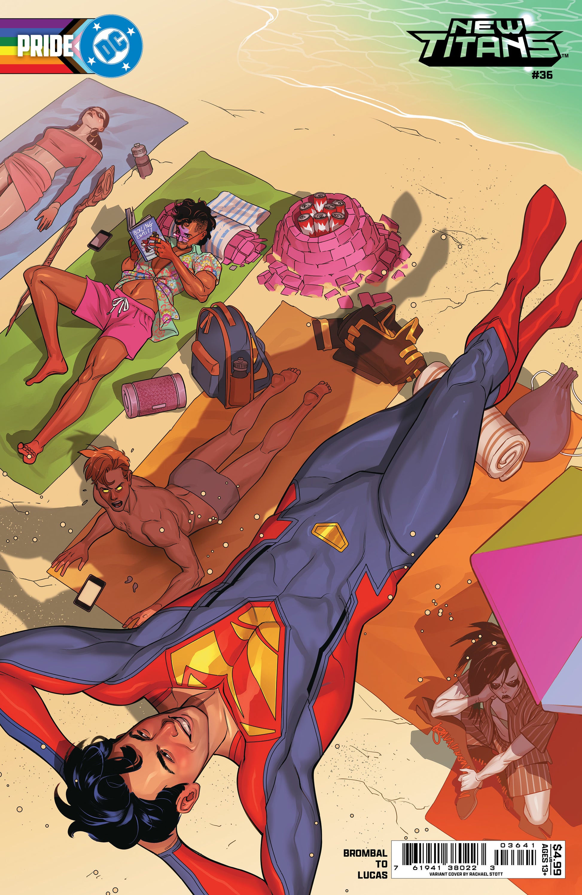 New Titans #36 D Rachael Stott Dc Pride Variant (06/17/2026) Dc - Golden Apple Comics