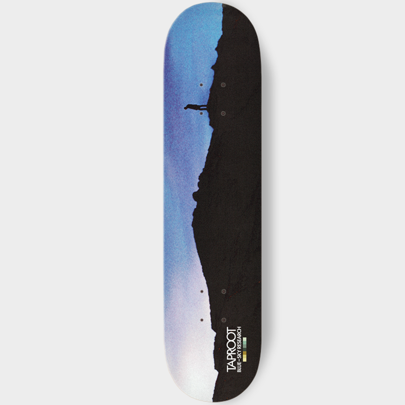 Volatile x Taproot - Blue Sky Skateboard Deck