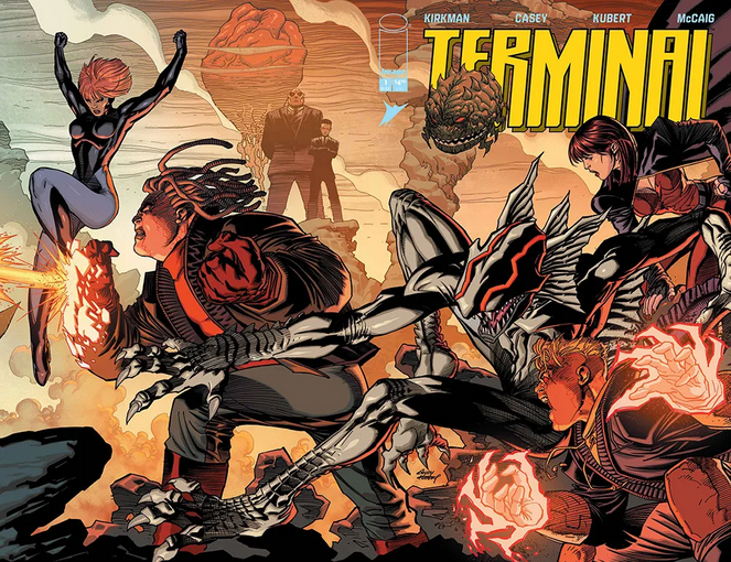 Terminal #1 B Andy Kubert Connecting Wraparound (07/22/2026) Image - Golden Apple Comics