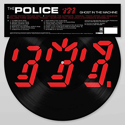 The Police Ghost In The Machine [Picture Disc] [Vinyl]