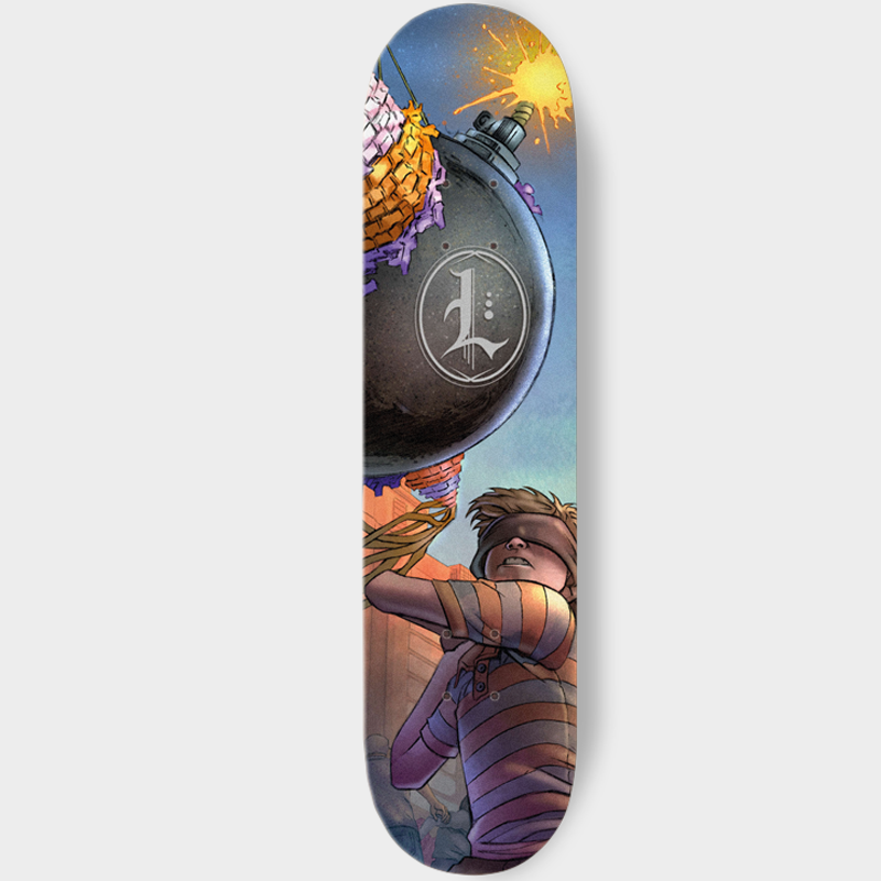 Volatile x The Lucid - Cover Skateboard Deck