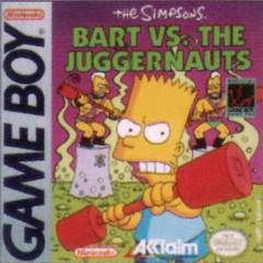 The Simpsons Bart Vs The Juggernauts - Nintendo GameBoy