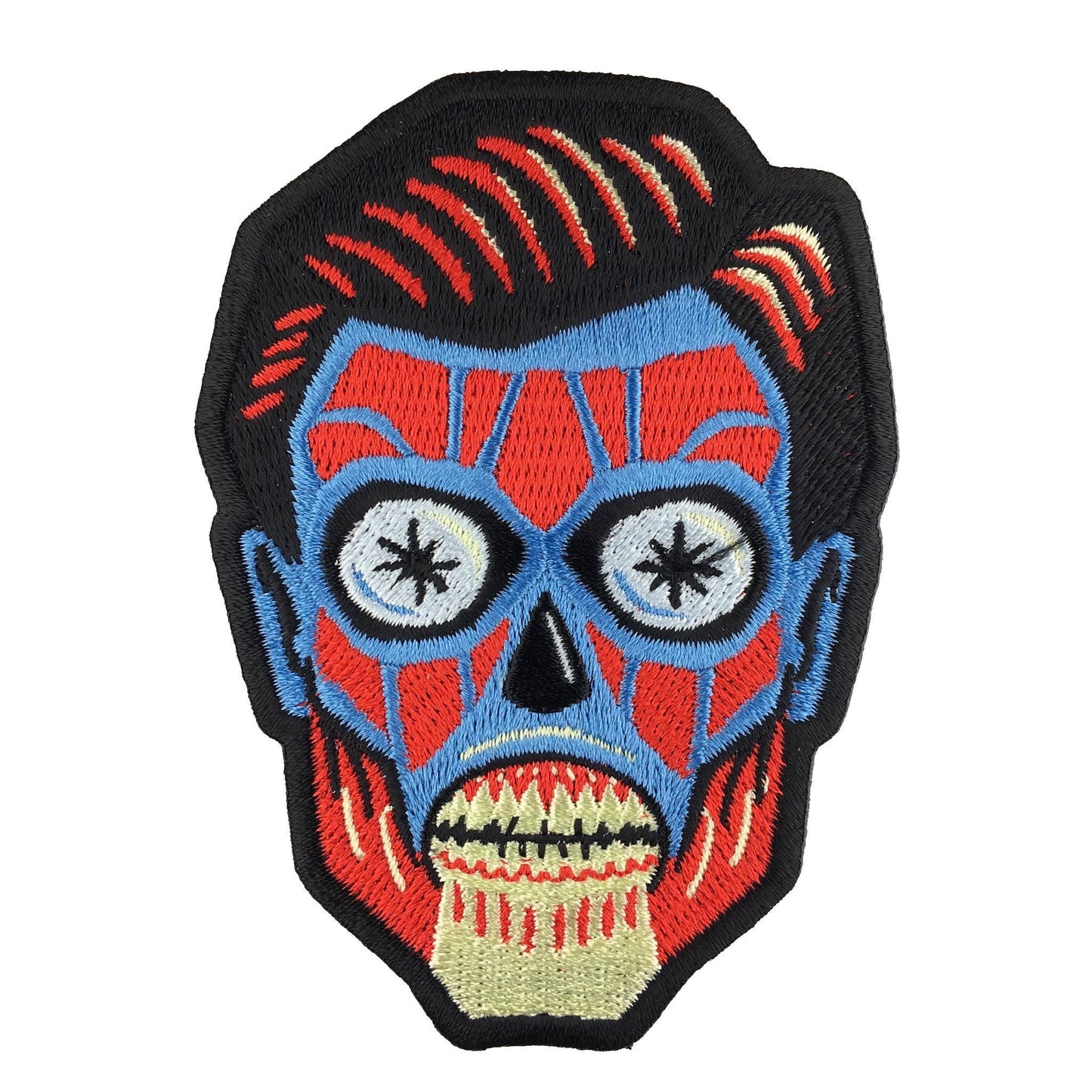 They Live Alien Head Patch: Iron-on - Golden Apple Comics