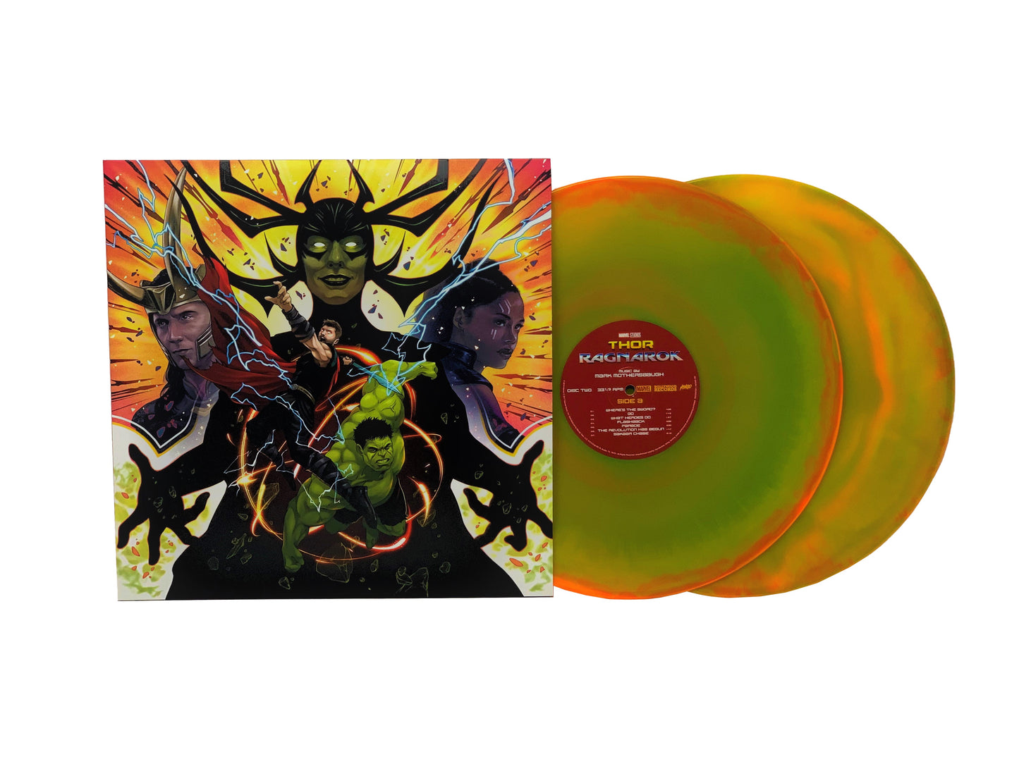Thor: Ragnorak Original Motion Picture Soundtrack (Limited Edition Neon Swirl Color Vinyl)