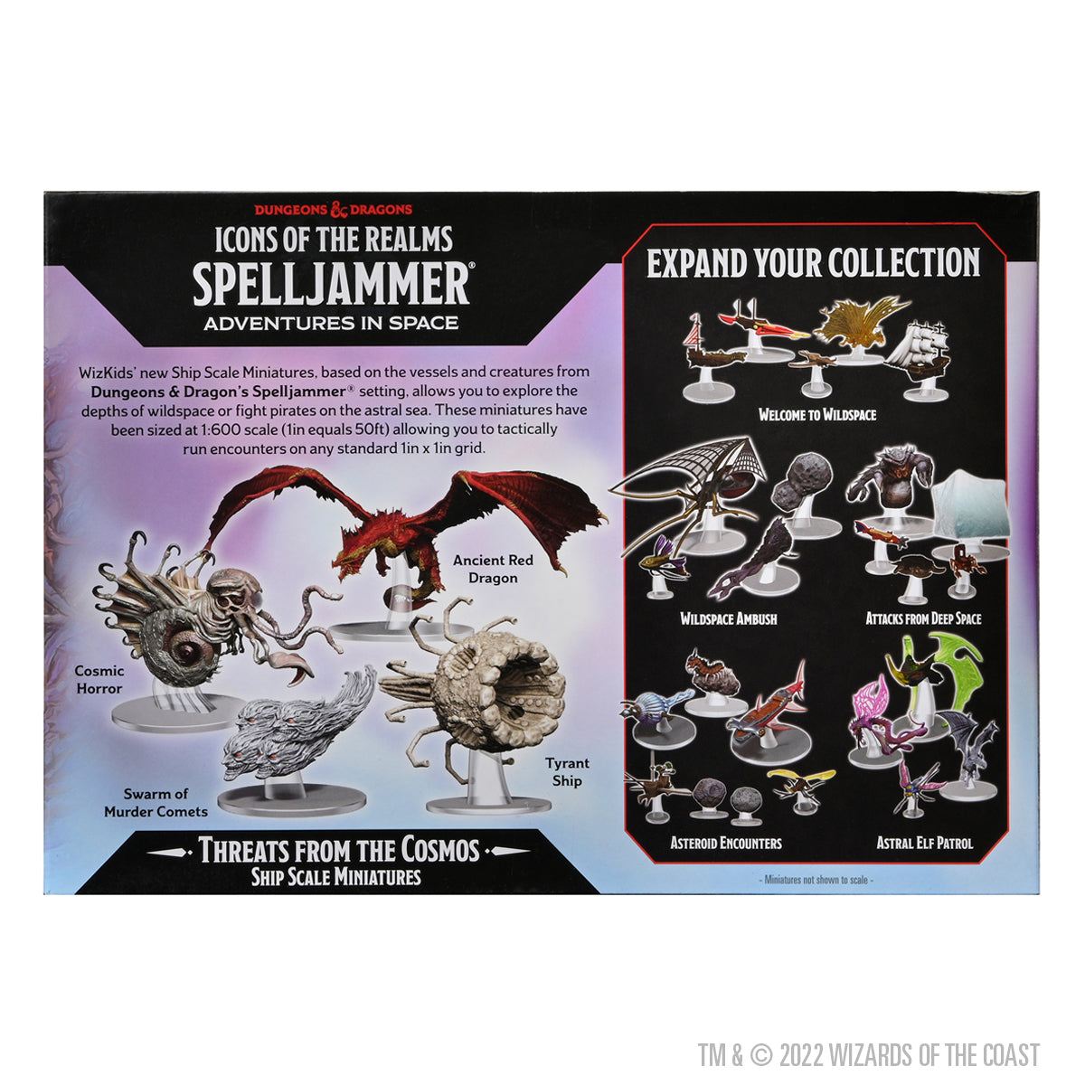 D&D: Icons of the Realms - Ship Scale - Threats from the Cosmos - Golden Apple Comics