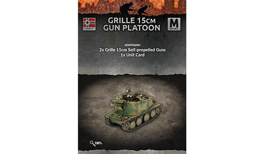 Flames of War: German Grille 15cm Gun Platoon (Mid War)