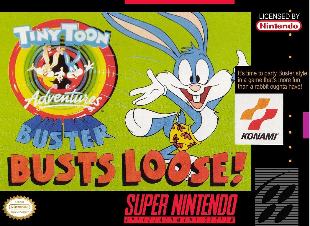 Tiny Toon Adventures: Buster Busts Loose! (Super Nintendo)