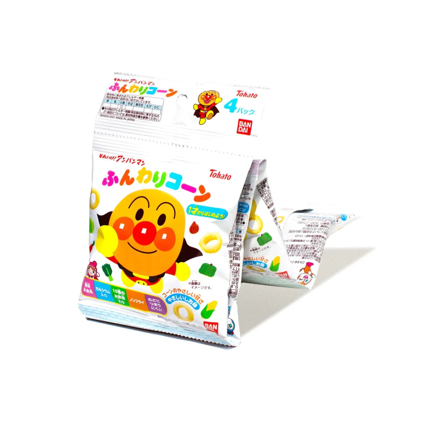 Tohato Anpanman Corn Biscuit (Japan)