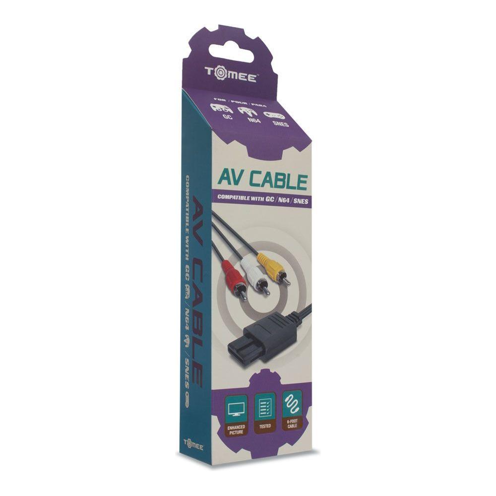 AV Composite Cable For Nintendo SNES / N64 / NGC (from Tomee)
