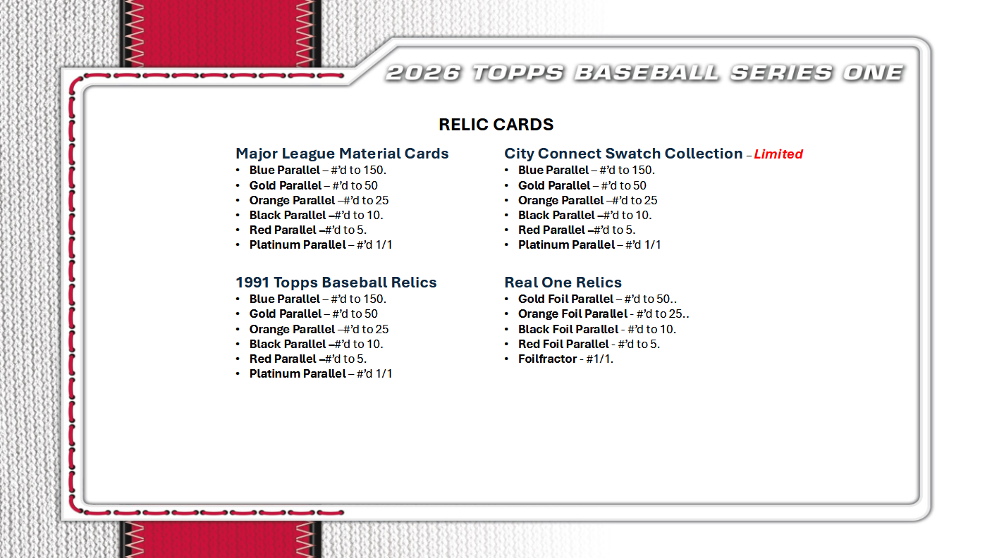 MLB Baseball Series 1 Trading Cards Topps 2026 Retail Tin (04/01/2026) - Golden Apple Comics