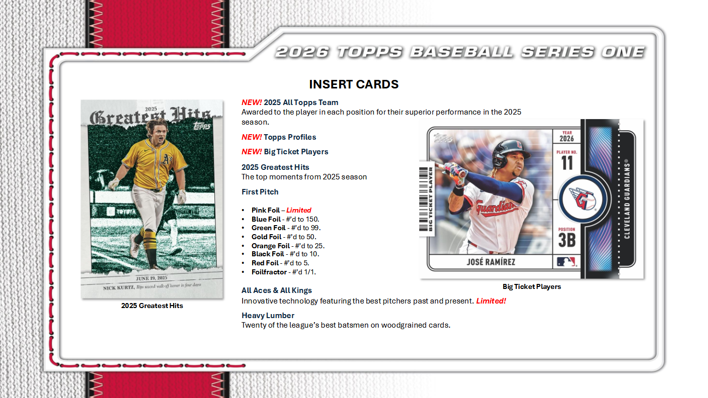 MLB Baseball Series 1 Trading Cards Topps 2026 Retail Tin (04/01/2026) - Golden Apple Comics