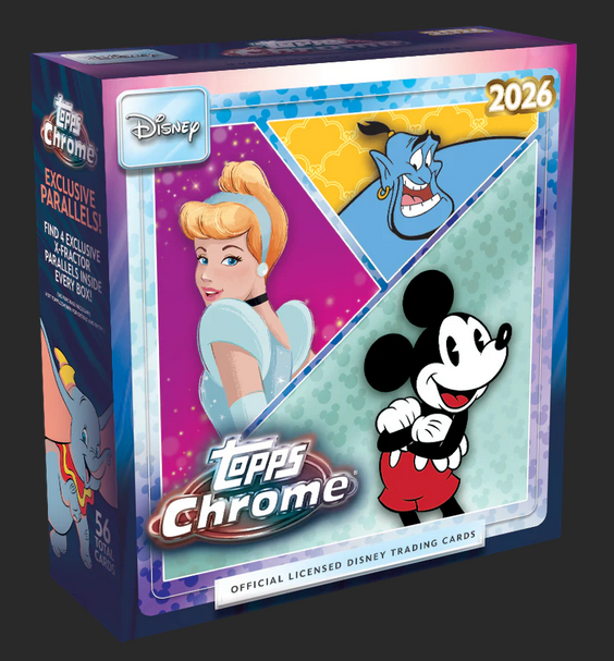 Disney 2026 Topps Chrome Mega Box (06/17/2026) - Golden Apple Comics
