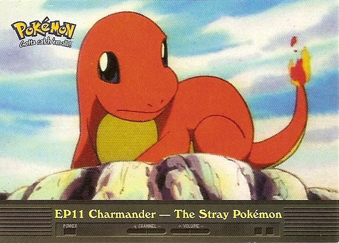 EP11 Charmander - The Stray Pokemon (EP11) [Topps TV Animation Edition Series 2]