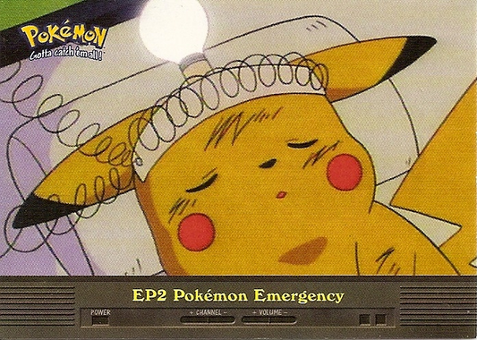 EP2 Pokemon Emergency Foil (EP2) [Topps TV Animation Edition Series 2 ]